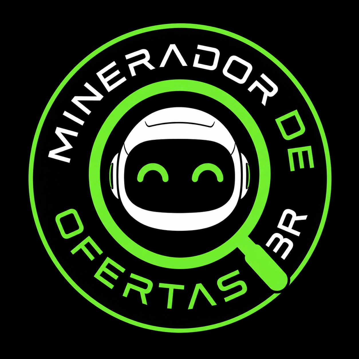 Mascote Minerador de Ofertas